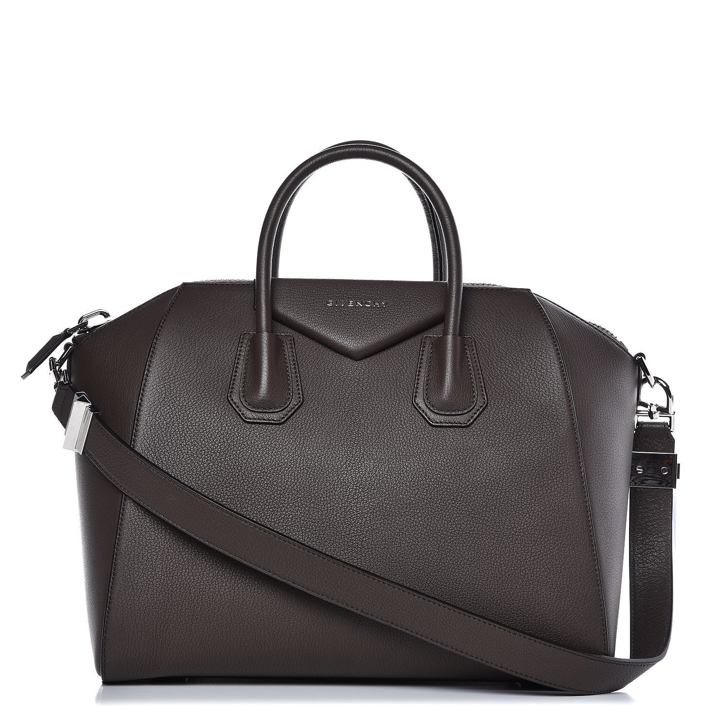 Givenchy Sugar Goatskin Medium Antigona Heather Grey 1 of 8