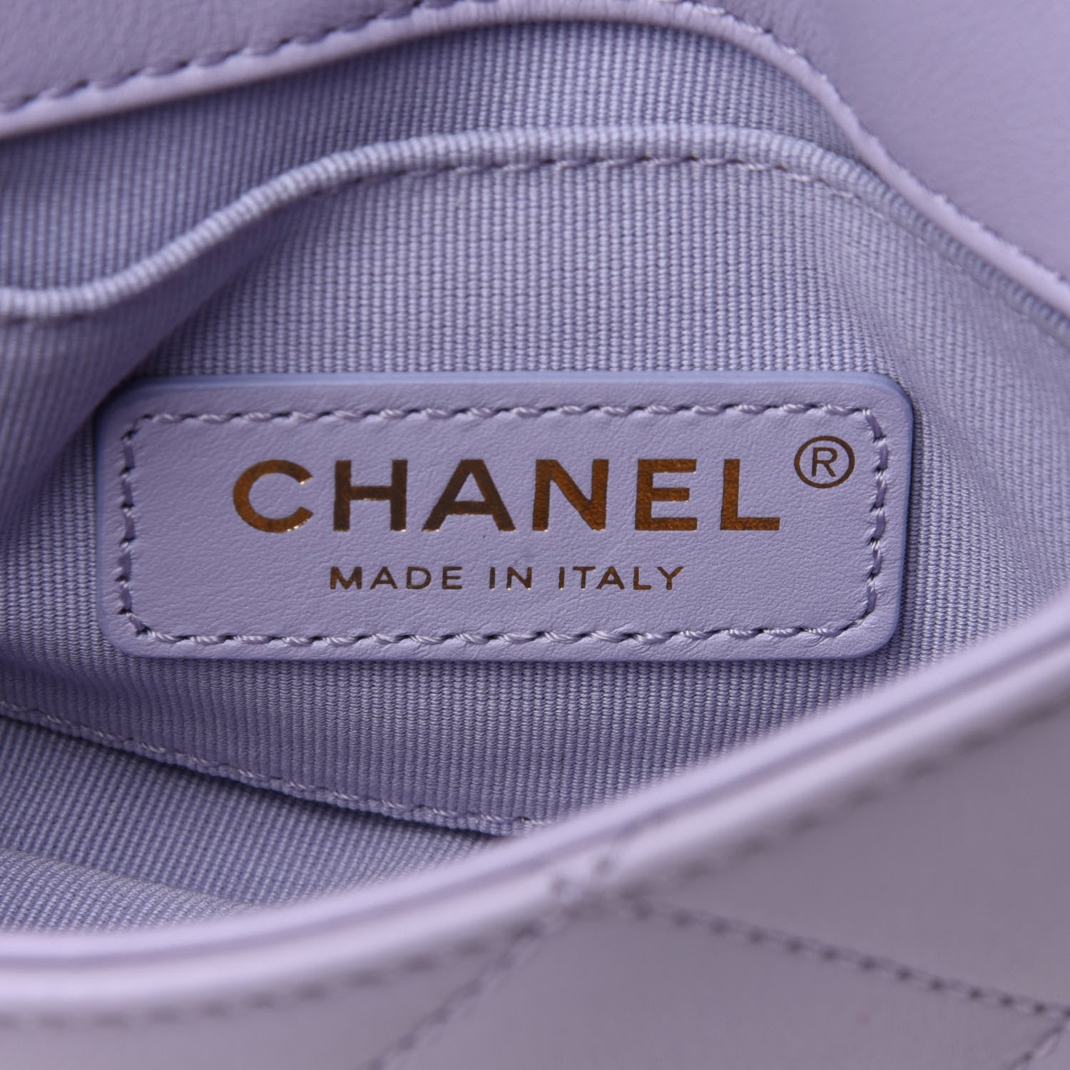 Chanel Calfskin Quilted Mini Framing Chain Bag Light Purple 6 of 10