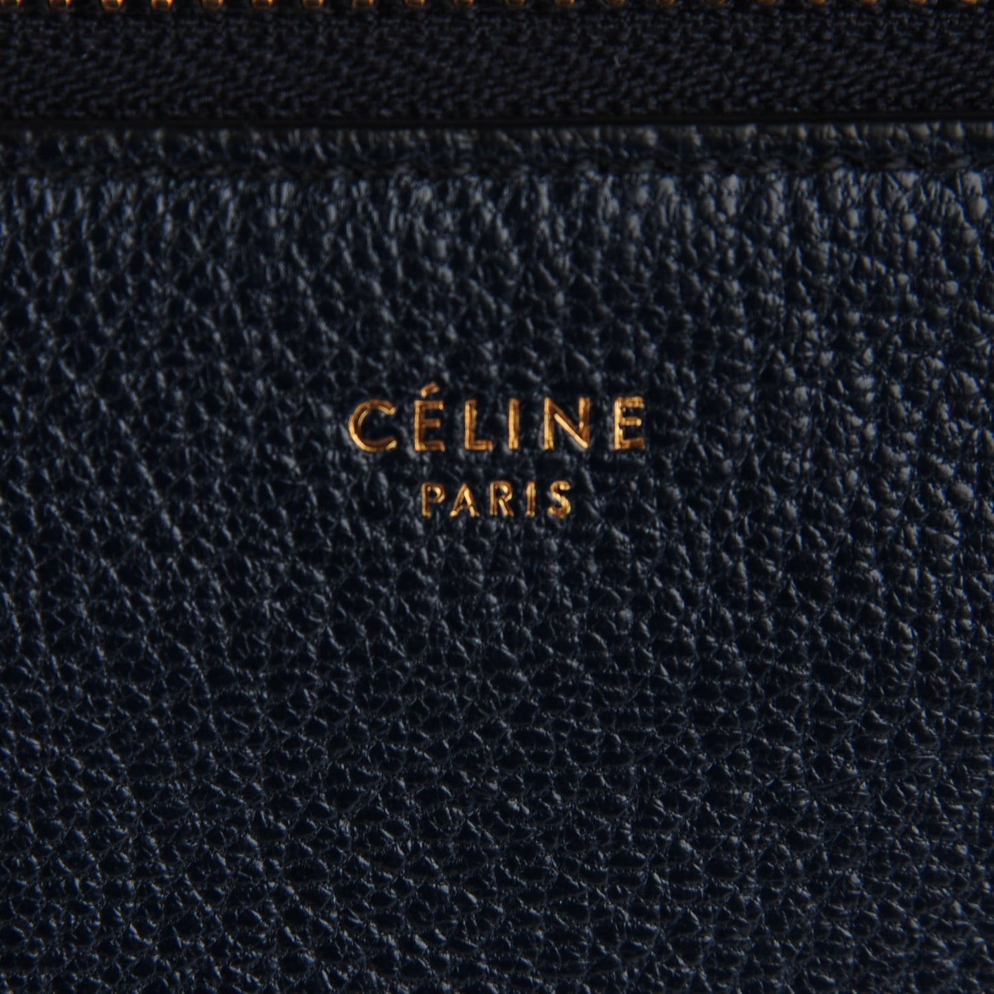 Goatskin Large Trio Crossbody Dark Blue