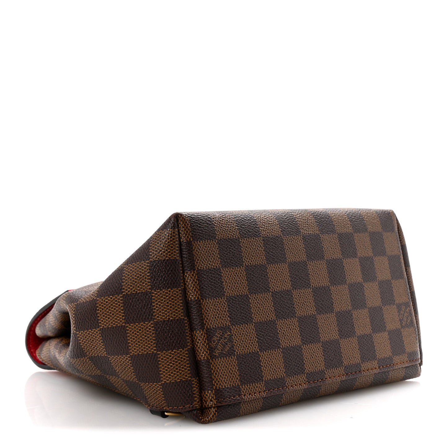 Damier Ebene Clapton Backpack Scarlet