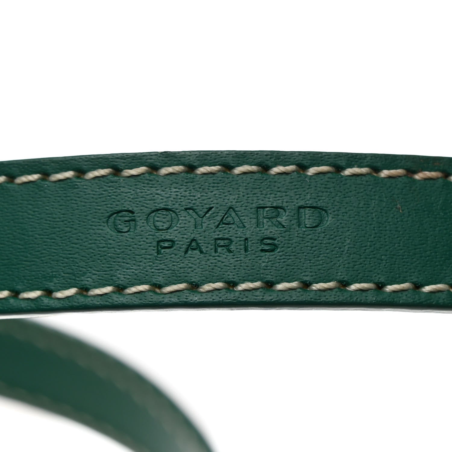 Goyard Calfskin Adjustable Shoulder Strap Green 4 of 6