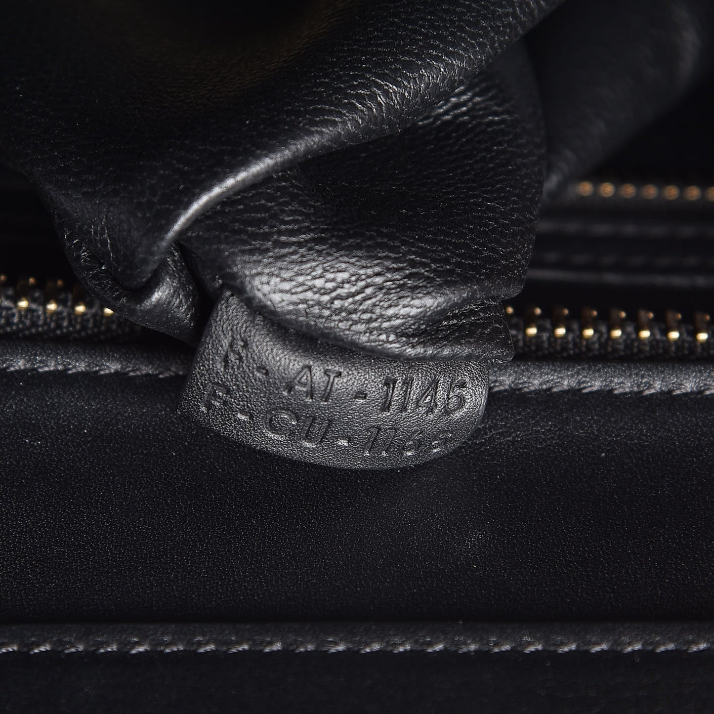 Smooth Calfskin Mini Luggage Black