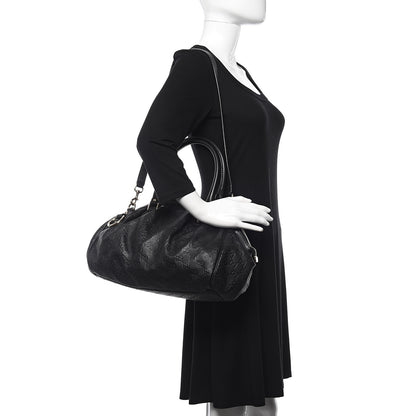 Gucci Guccissima Medium Sukey Boston Black 2 of 10