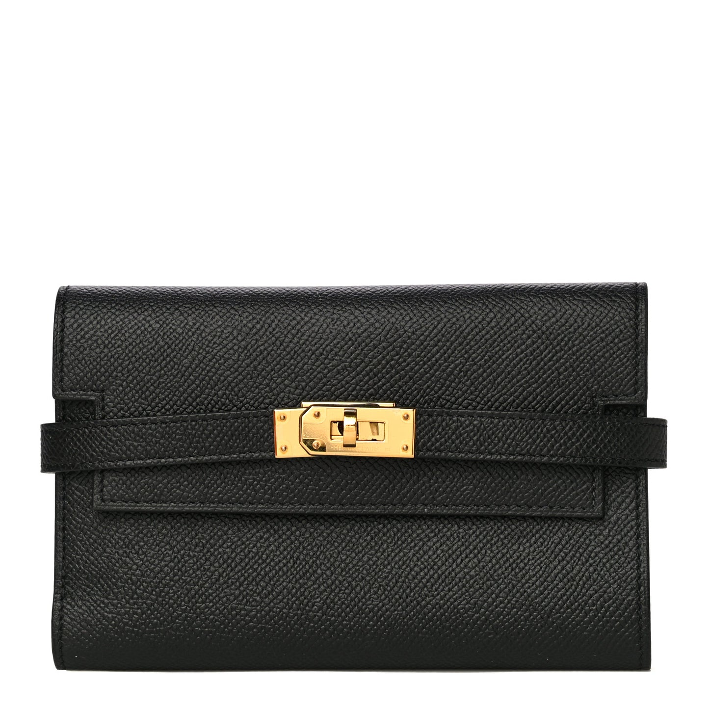 Epsom Medium Kelly Wallet Black