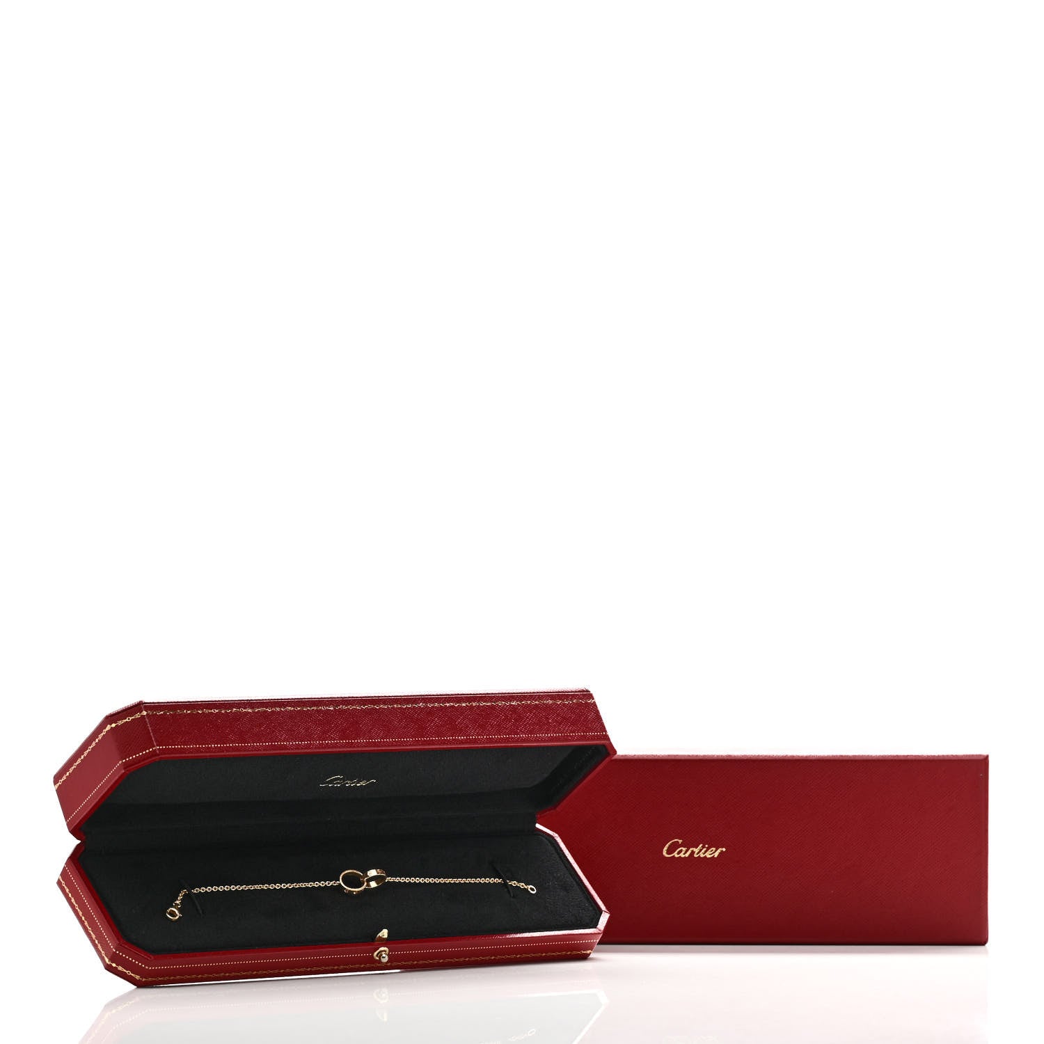 Cartier 18K Yellow Gold Interlocking LOVE Bracelet 4 of 4