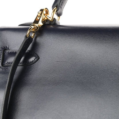 Hermes Box Kelly Retourne 32 Indigo 14 of 14