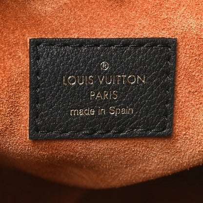 Louis Vuitton Grained Calfskin Low Key Hobo MM Black 7 of 10