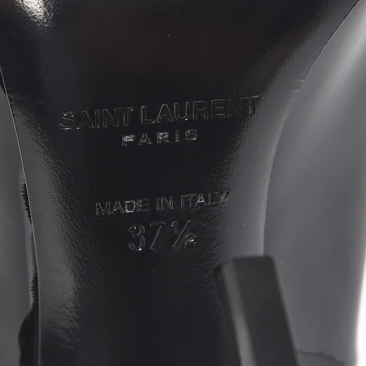 Saint Laurent Patent Opyum 110 Pumps 37.5 Black 6 of 11