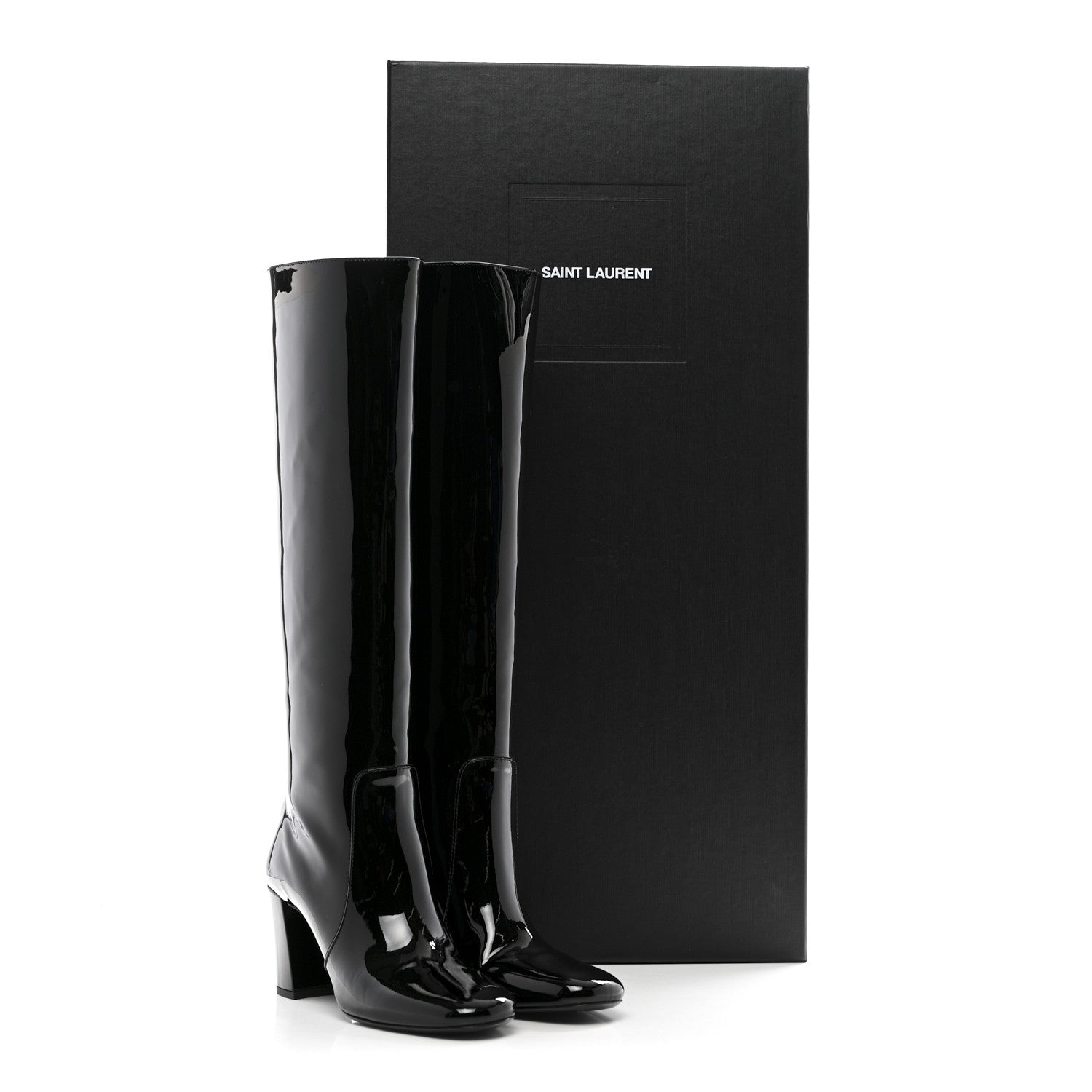 Saint Laurent Vernice Grupy Who 70 Boots 39 Black 10 of 10
