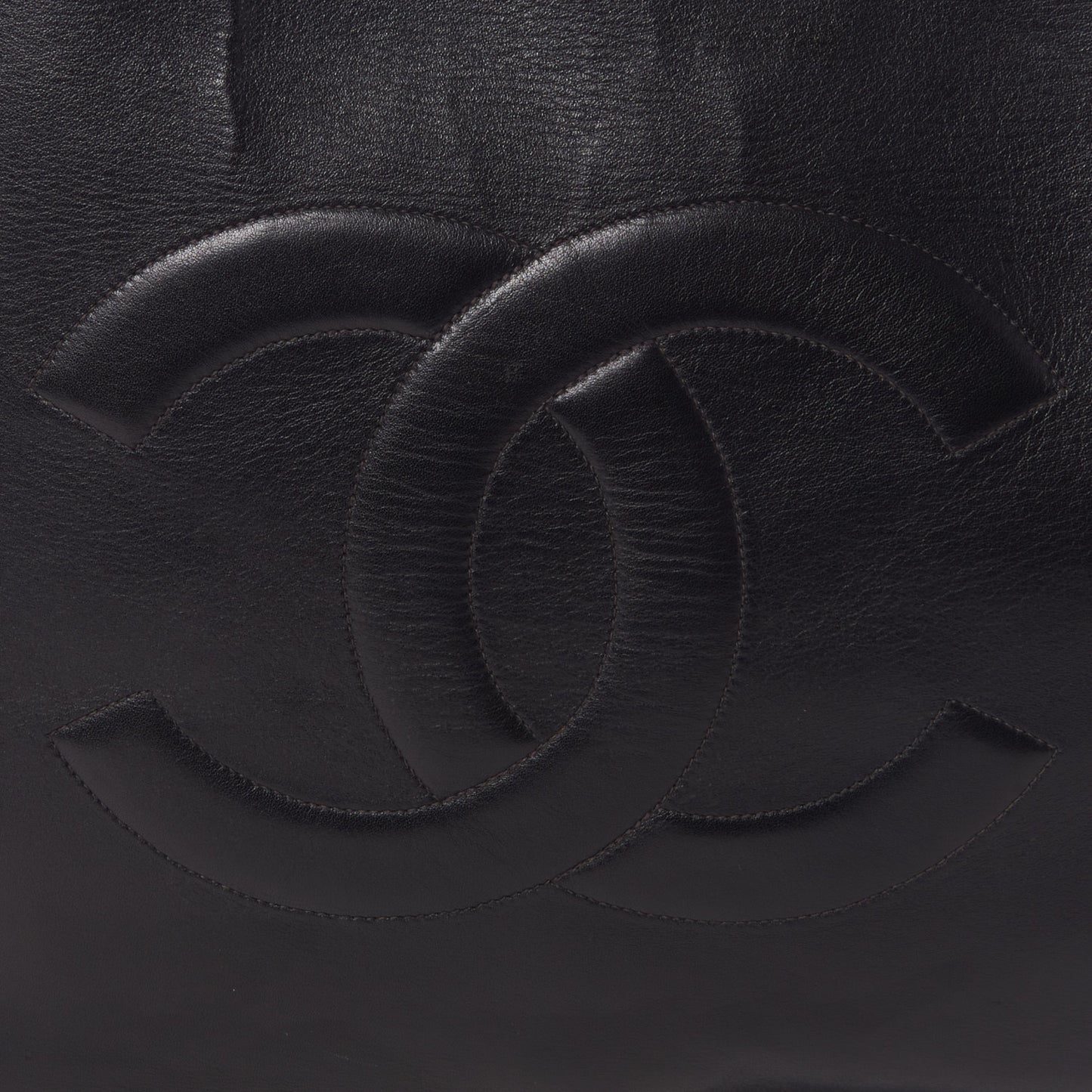Lambskin CC Tote Black