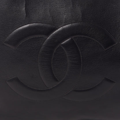 Chanel Lambskin CC Tote Black 7 of 10