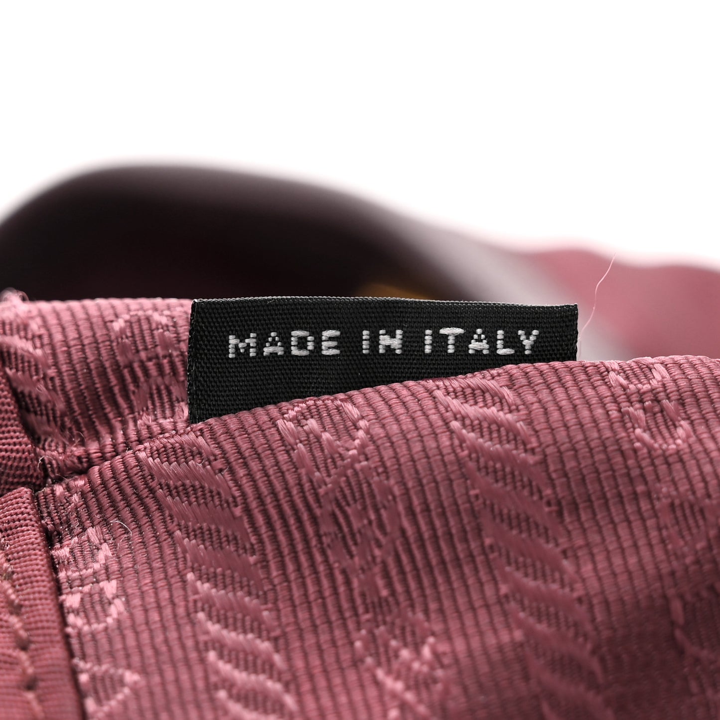 Tessuto Nylon Saffiano Tote Granato