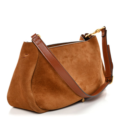 Chloe Shiny Grained Calfskin Small Marcie Clutch Tan 3 of 10