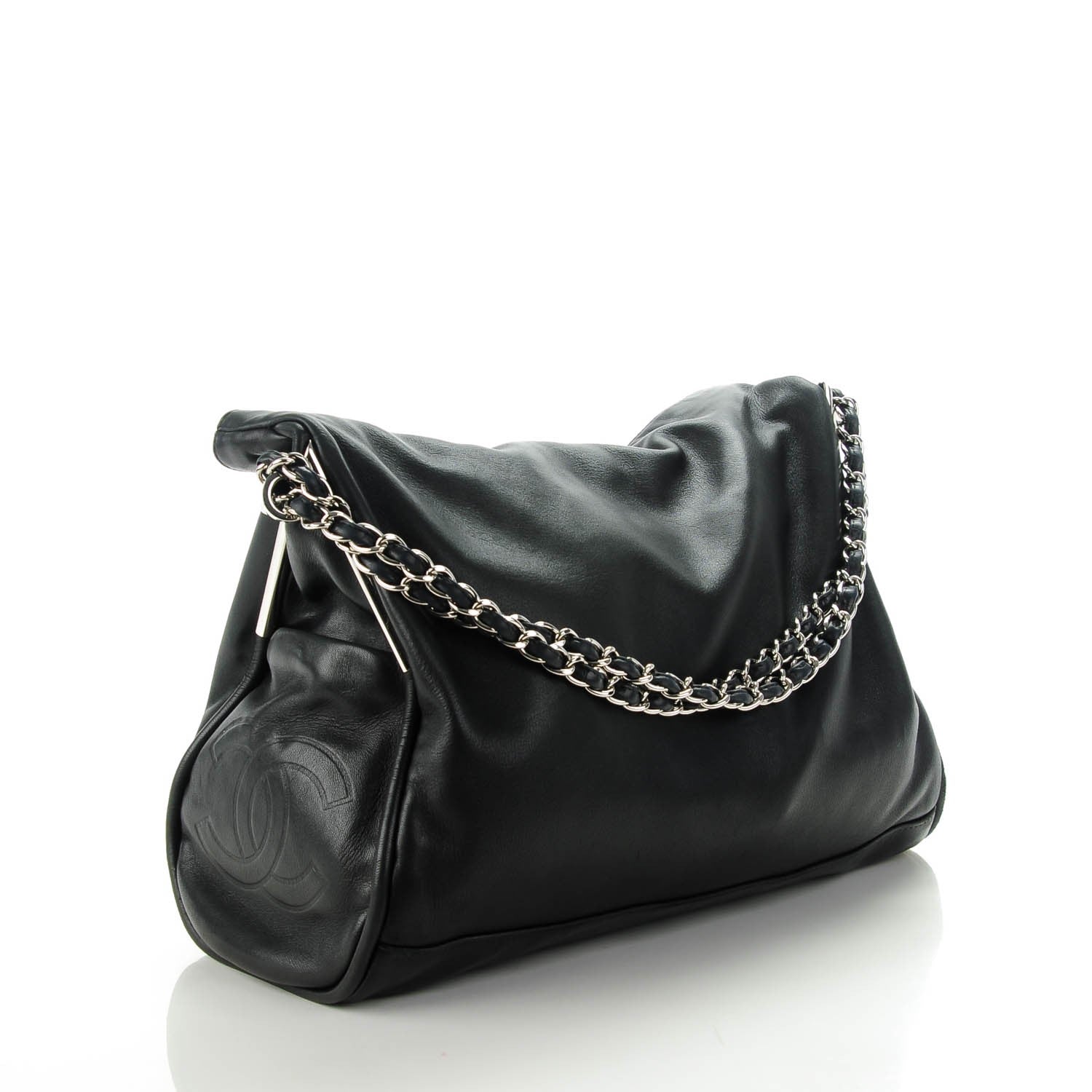 Chanel Lambskin Large Ultimate Soft Tote Black 3 of 7