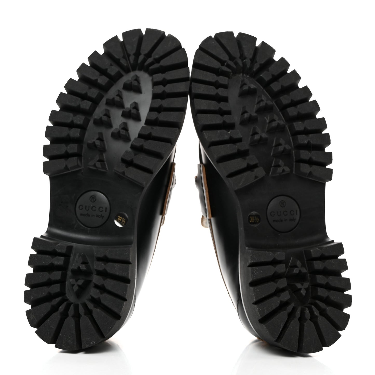 Cordovan Lux Womens Harald Horsebit 25mm Platform Loafers 38.5 Black