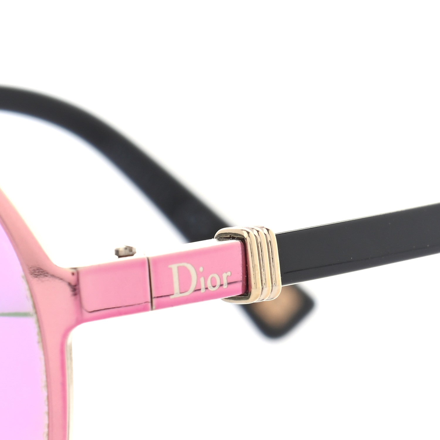 Christian Dior Metal Chicago 2 Aviator Sunglasses Purple 8 of 8
