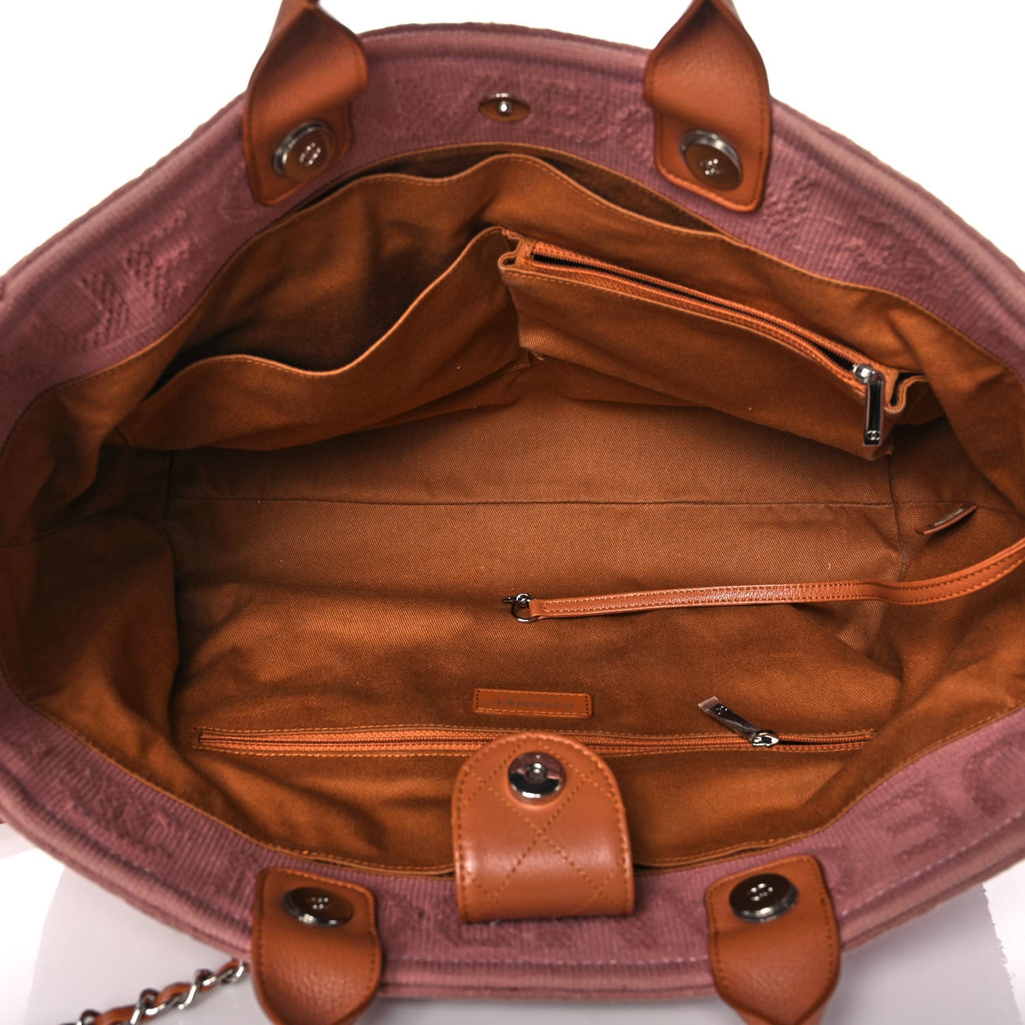 Canvas Large Double Face Tote Pink