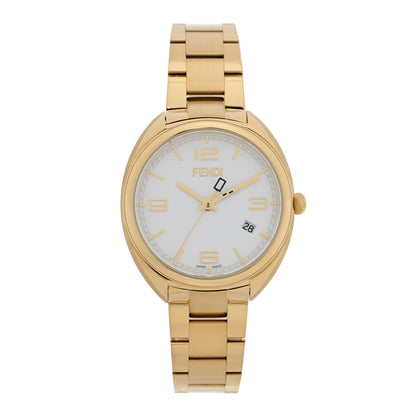 Fendi Stainless Steel 34mm Momento Date Quartz Watch 1 of 5