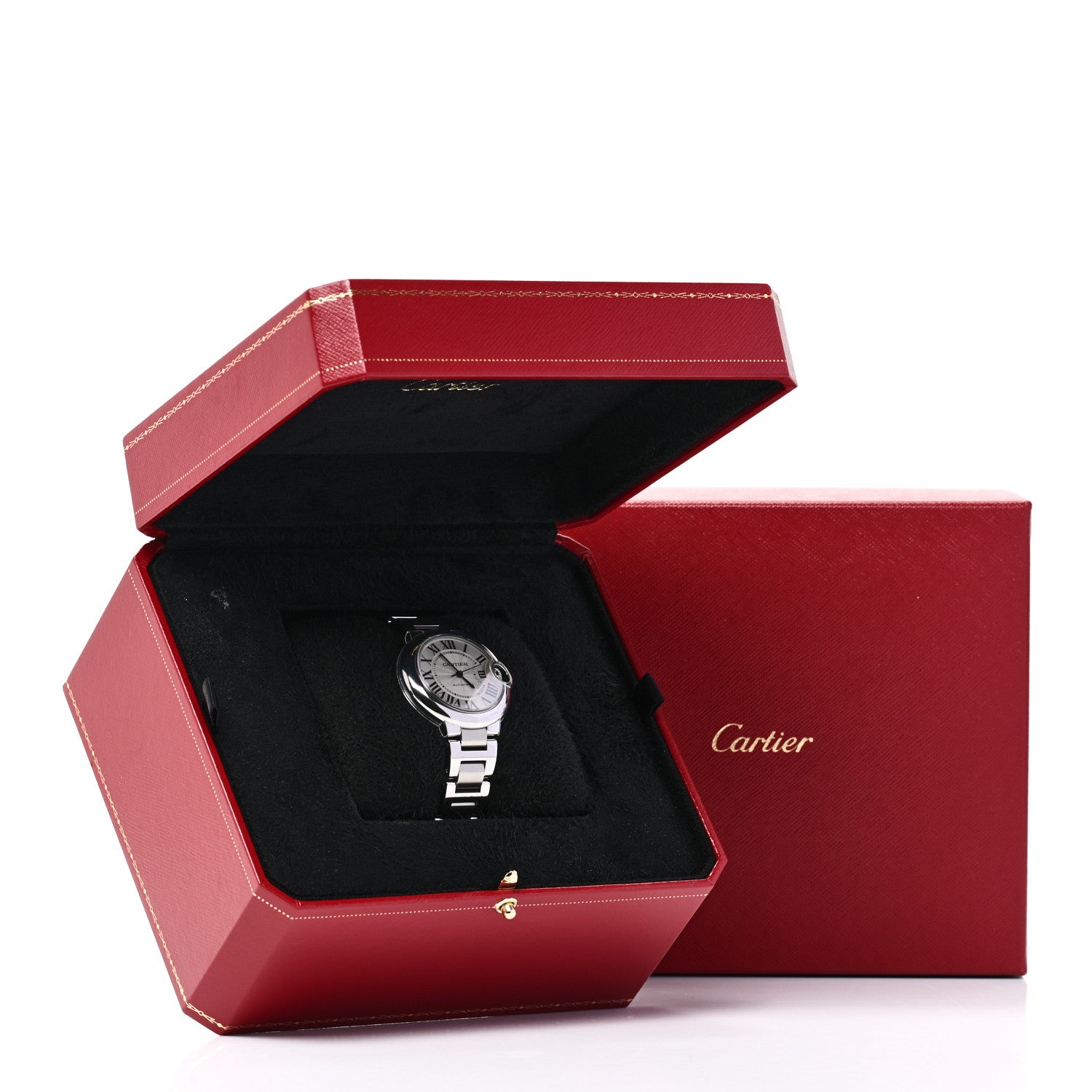 Cartier Stainless Steel 33mm Ballon Bleu De Cartier Automatic Watch 5 of 5