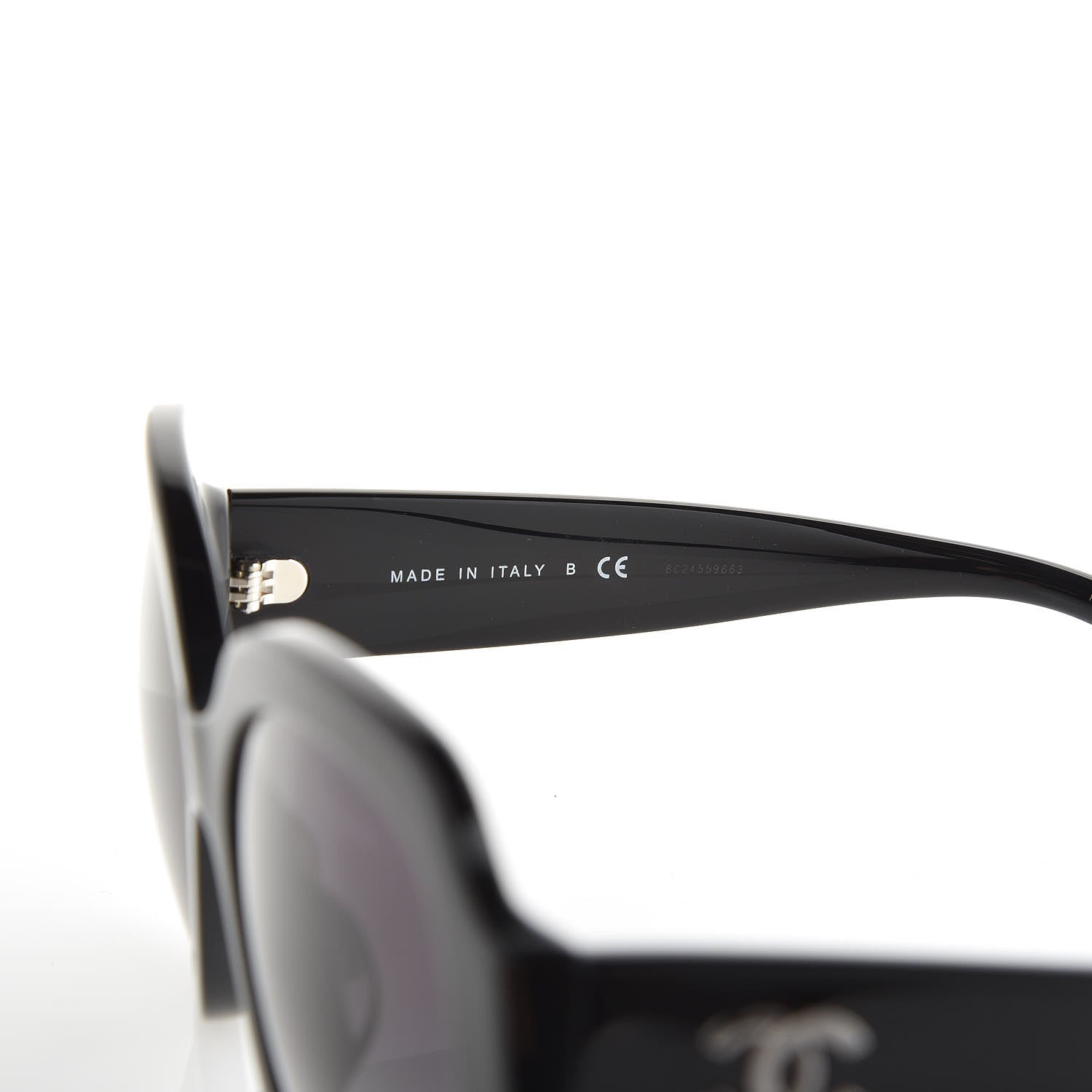 Chanel CC Sunglasses 5373 Black 5 of 7