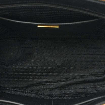 Prada Saffiano Medium Galleria Double Zip Tote Black 6 of 22