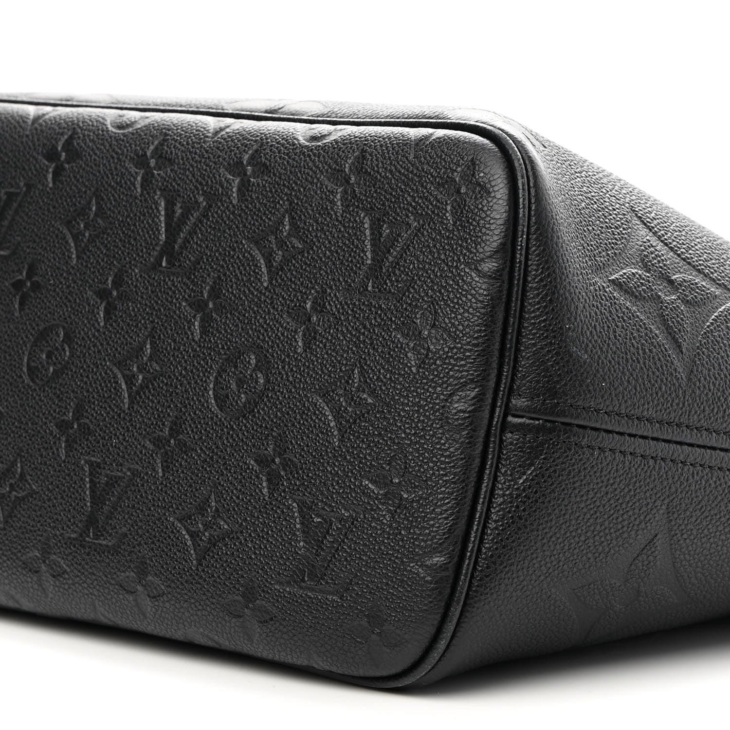 Louis Vuitton Empreinte Monogram Giant Neverfull MM Black 9 of 9