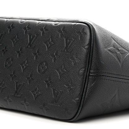 Louis Vuitton Empreinte Monogram Giant Neverfull MM Black 9 of 9