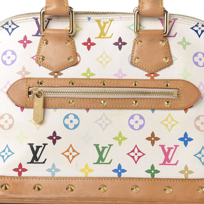 Louis Vuitton Monogram Multicolor Alma White 18 of 18