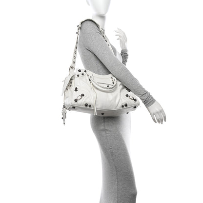 Balenciaga Agneau Arena Neo Cagole City Handbag Optic White 2 of 20