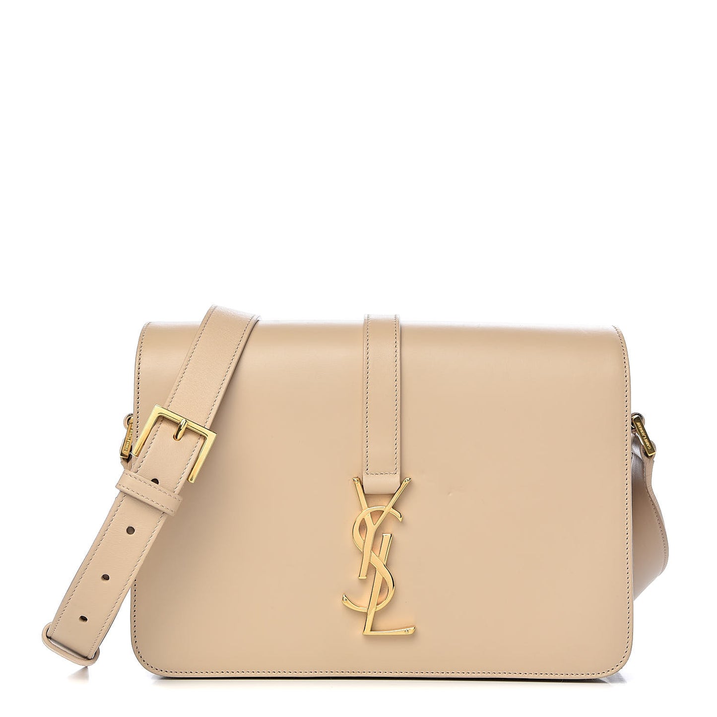 Smooth Calfskin Medium Classic Monogram Universite Bag Cream