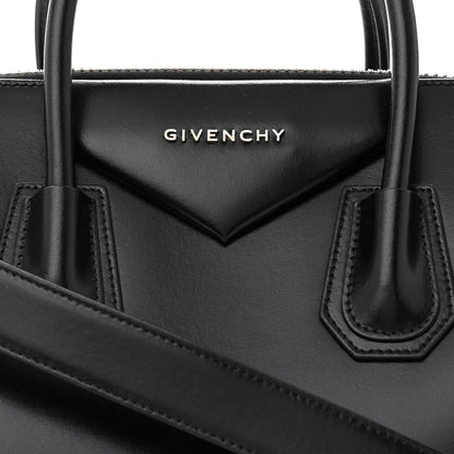 Givenchy Shiny Lord Calfskin Medium Antigona Black 8 of 10