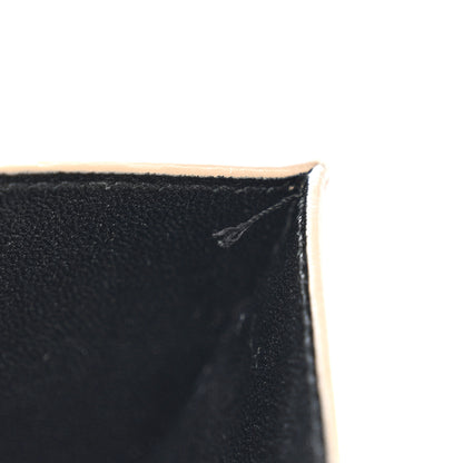 Saint Laurent Lambskin Quilted Gaby Card Case Dark Beige 11 of 12