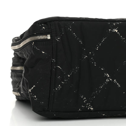 Chanel Nylon Travel Duffel Bag Black 10 of 12