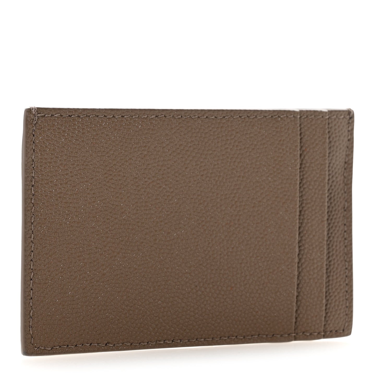Grain De Poudre Uptown Monogram Card Case Dark Beige