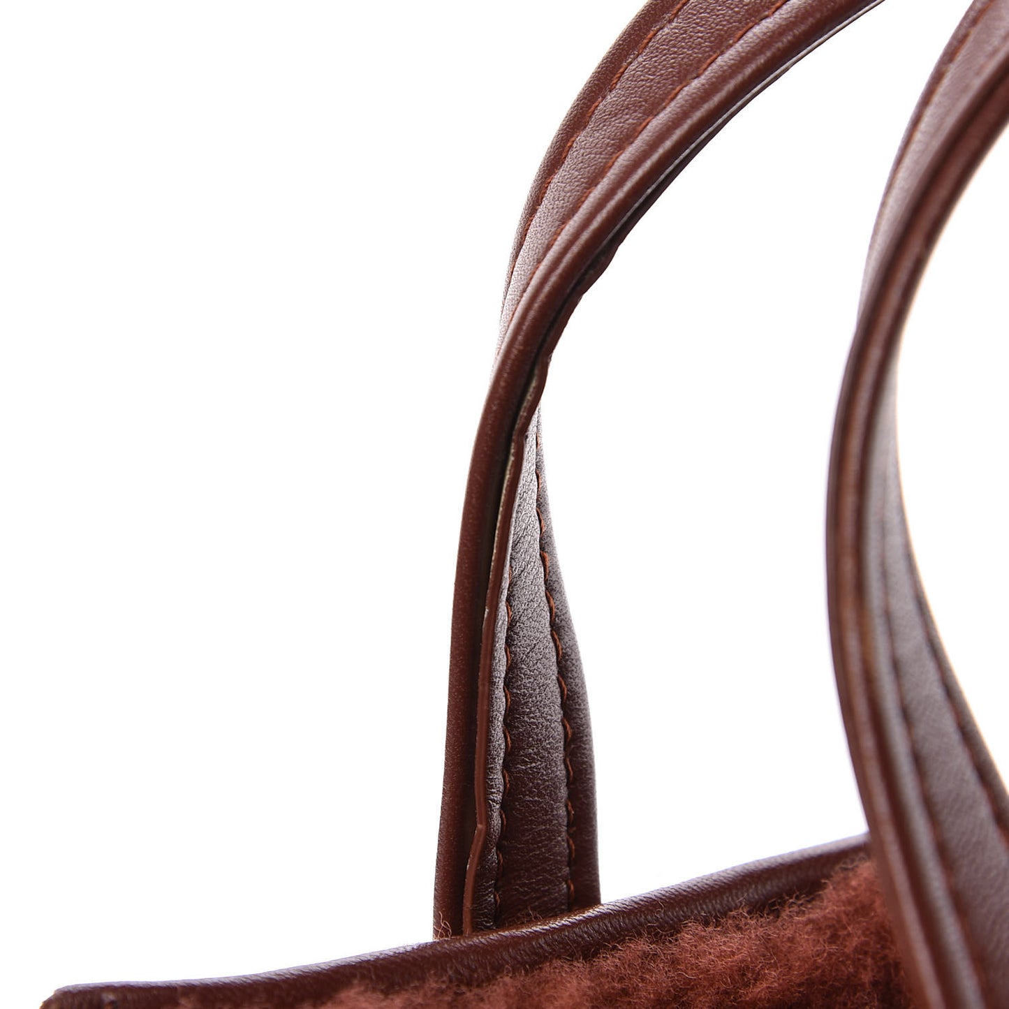 Shearling XS Bazar Shopper Tote