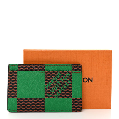 Louis Vuitton LOUIS VUITTON Damier Pop Pocket Organizer Green 7 of 7