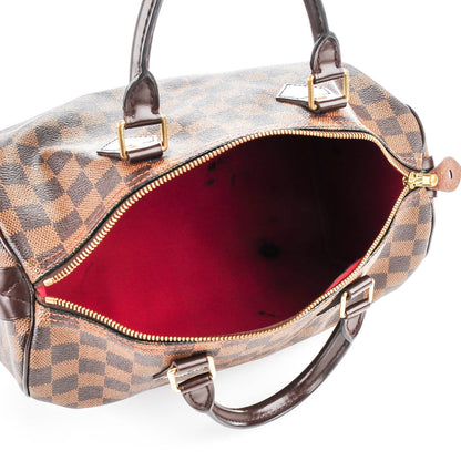 Louis Vuitton Damier Ebene Speedy 30 5 of 6