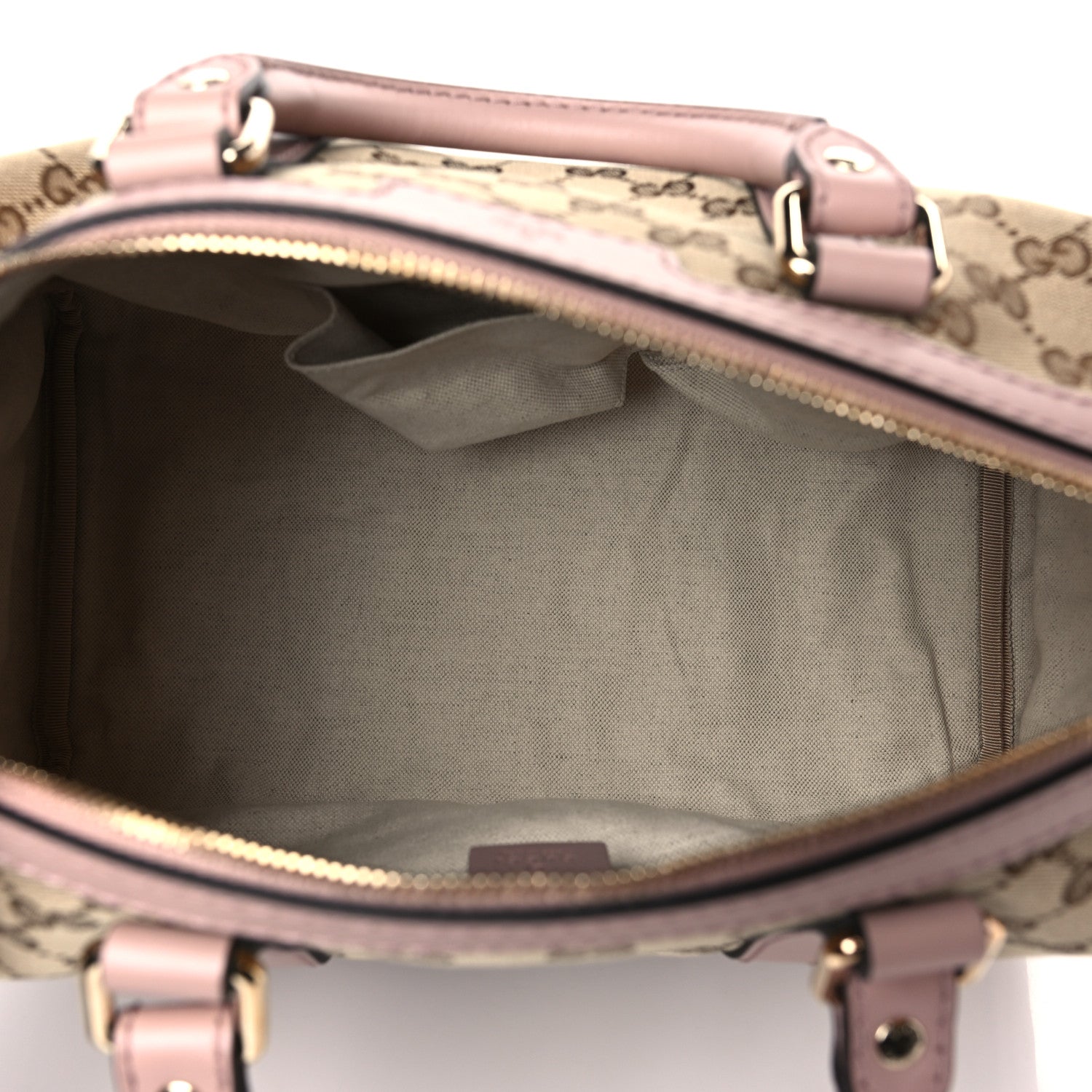 Gucci Monogram Medium Joy Boston Light Pink 5 of 9