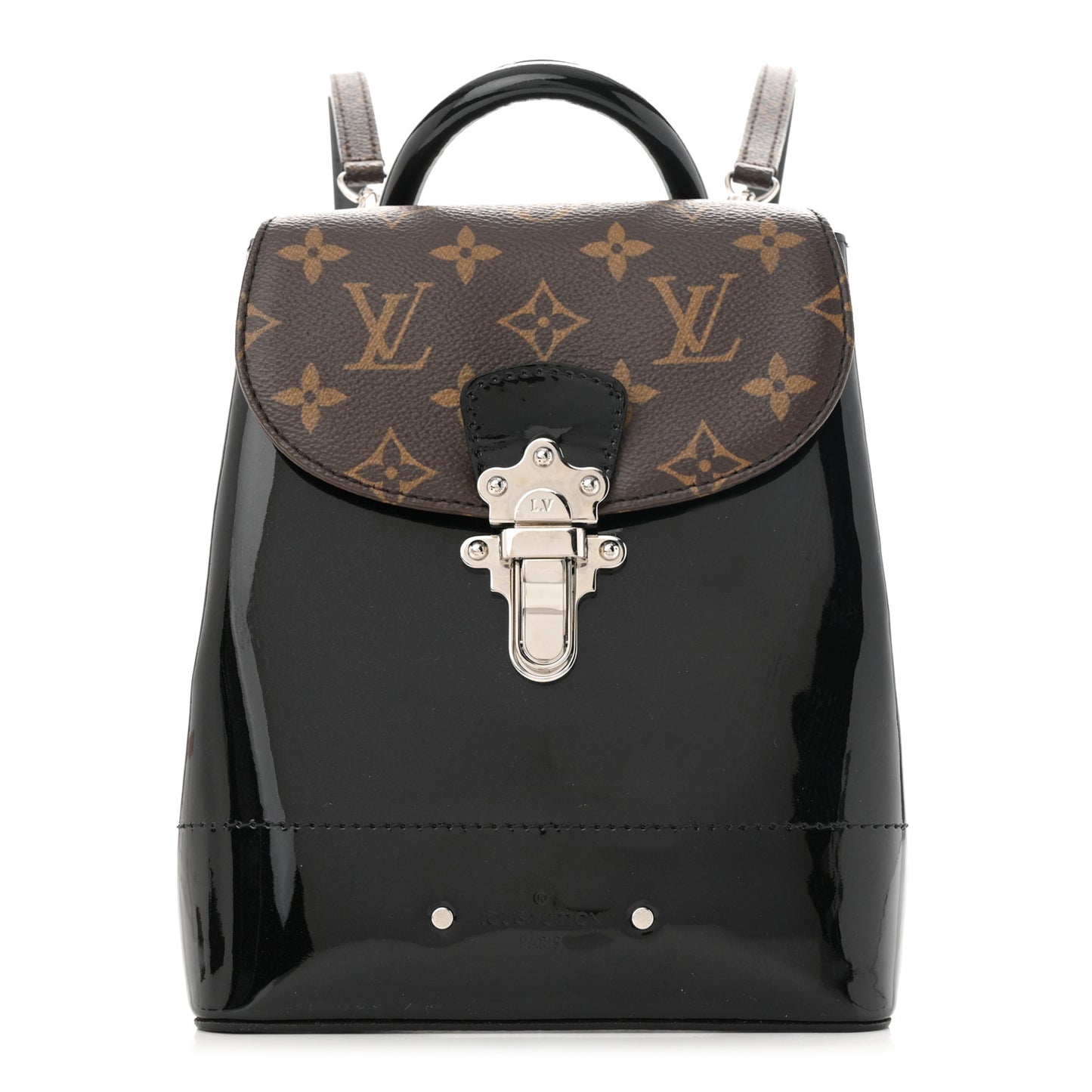 Patent Monogram Hot Springs Backpack Black