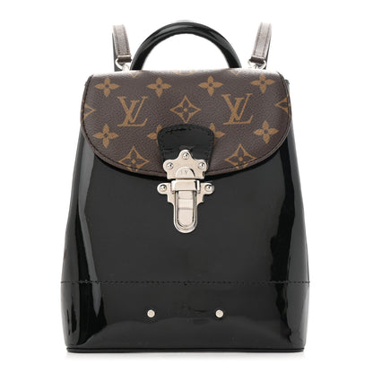 Louis Vuitton Patent Monogram Hot Springs Backpack Black 1 of 9