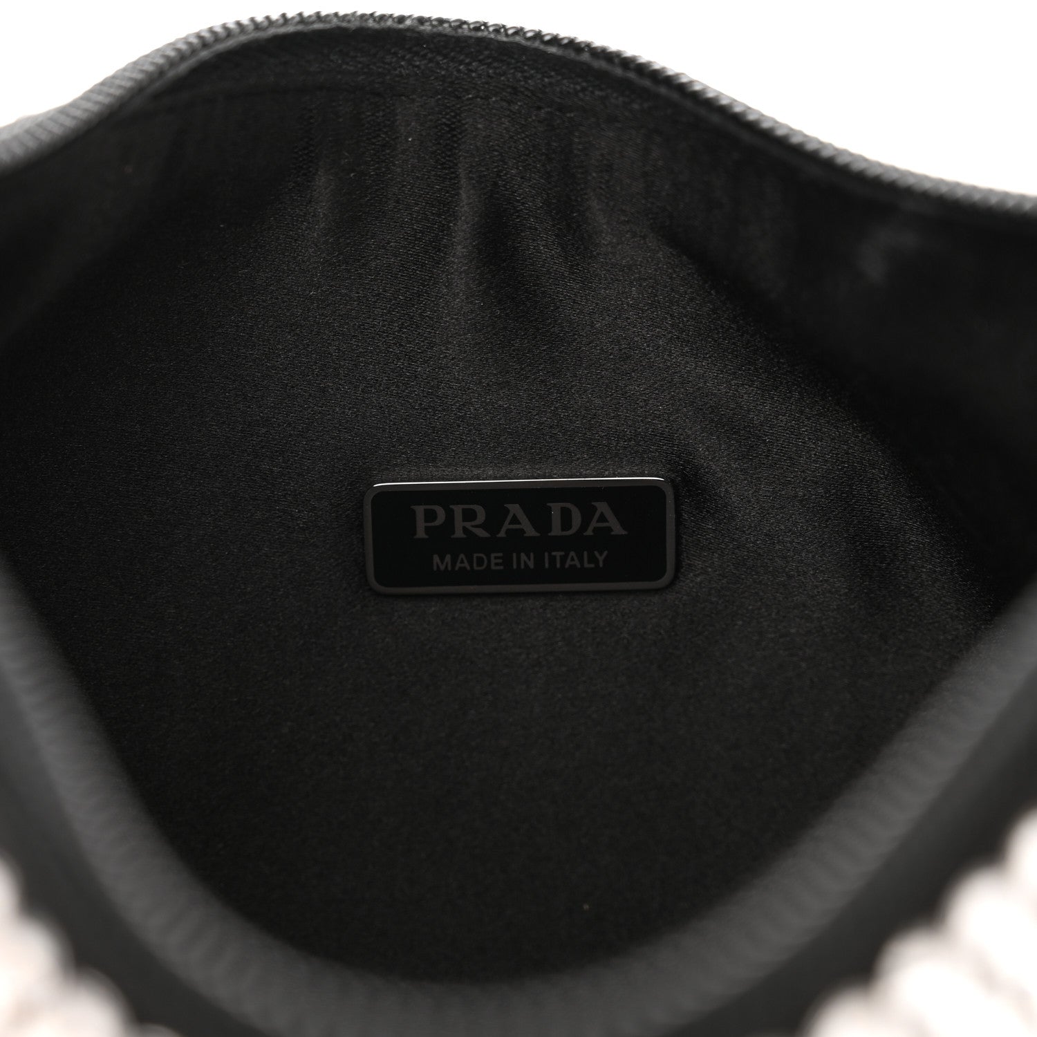 Prada Satin Crystal Mini Re-Edition 2000 Bag Cristal 6 of 12