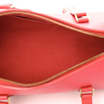 Louis Vuitton Epi Soufflot Castillan Red 6 of 16