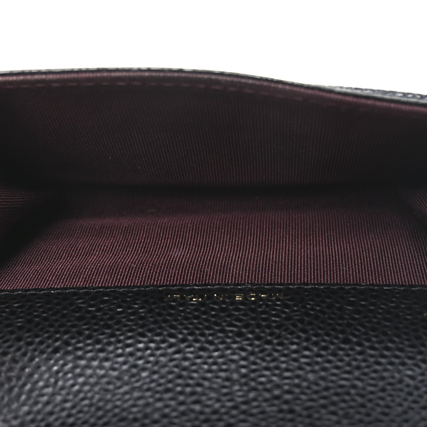 Chanel Caviar Quilted Flap Card Holder Black 5 of 9
