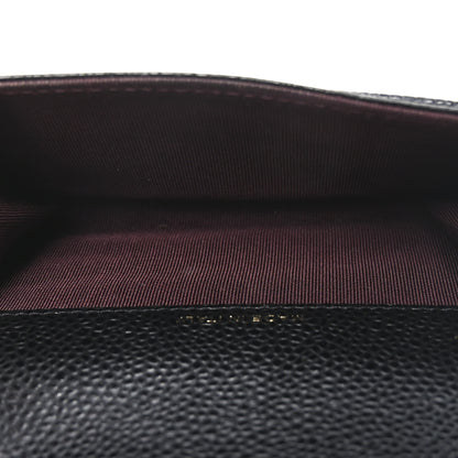 Chanel Caviar Quilted Flap Card Holder Black 5 of 9