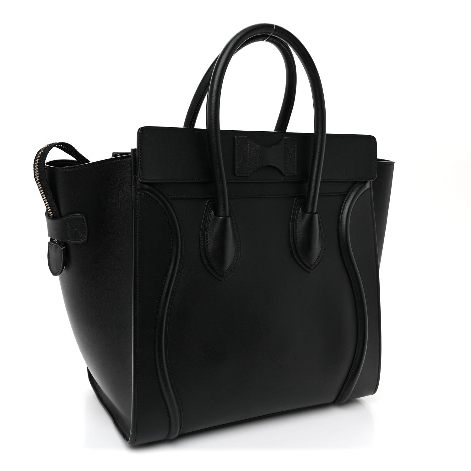 Celine Smooth Calfskin Mini Luggage Black 3 of 12