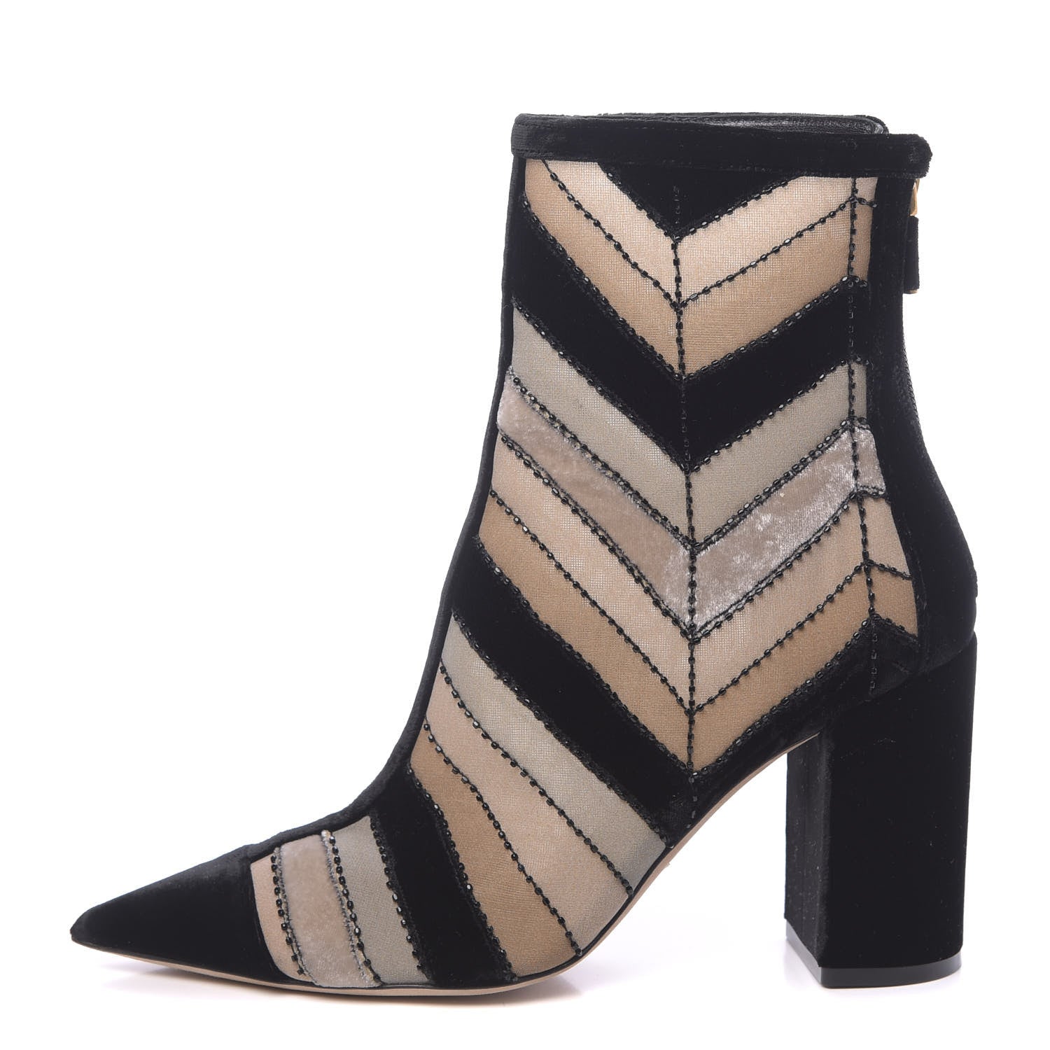 Christian Dior D-Cage Low Boots Boots 38 Pink Grey 1 of 8