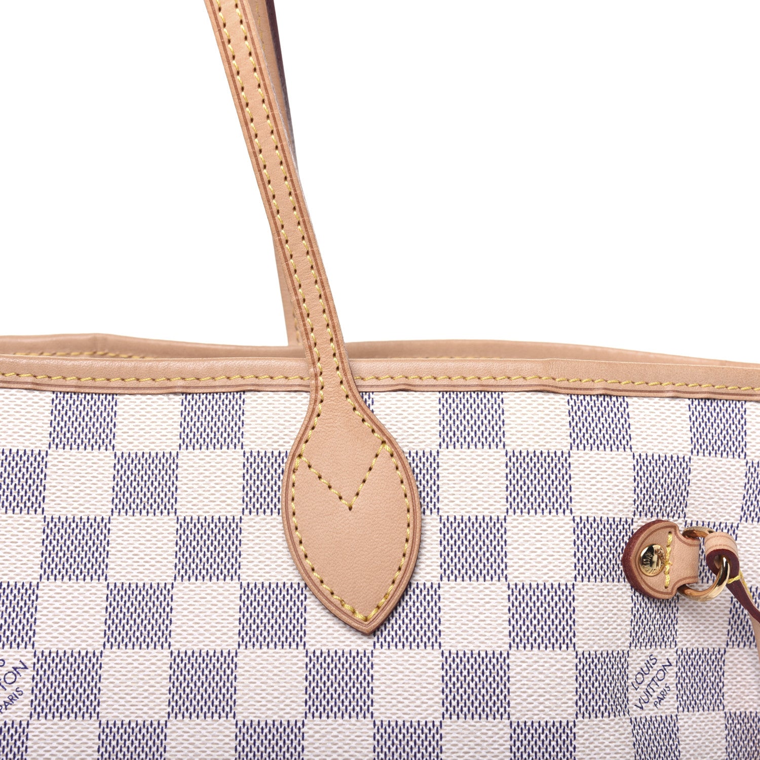 Louis Vuitton Damier Azur Neverfull MM 13 of 15