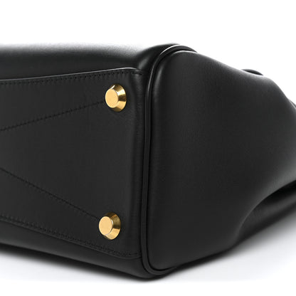 Balenciaga Smooth Calfskin Small Bel Air Carry All Bag Black 9 of 9
