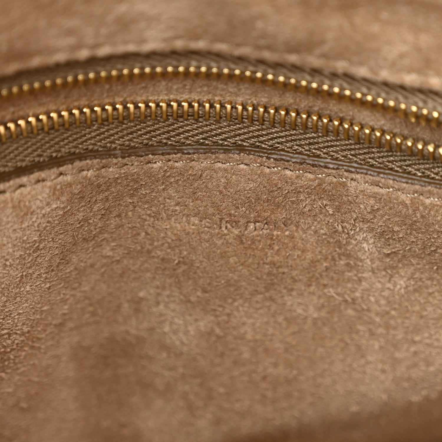 Celine Soft Grained Calfskin Small Sangle Bucket Bag Taupe 7 of 10