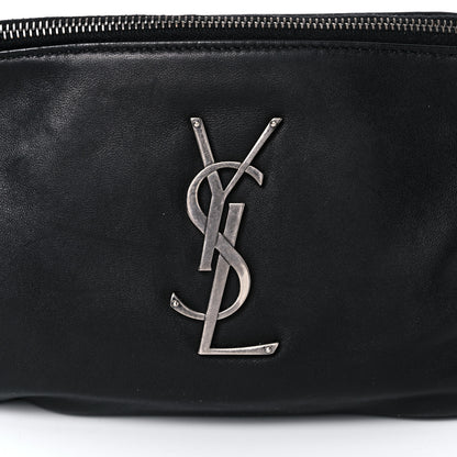 Saint Laurent Calfskin Monogram Belt Bag Black 12 of 18